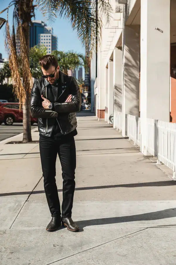 Nudie Jeans Lean Dean Dry Black Selvage