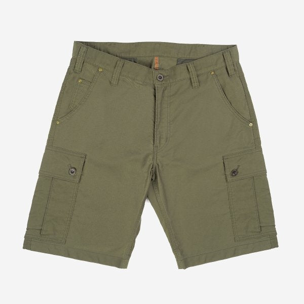 Iron Heart IH-726-BLK 7.4oz Cotton Whipcord Camp Shorts