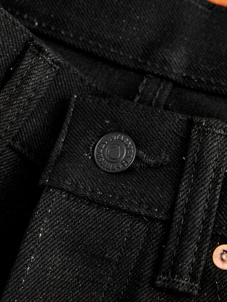 Momotaro 0306-B 15.7oz Black Selvedge Denim - Tight Tapered Fit