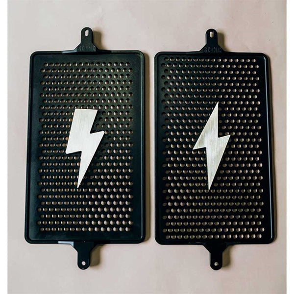 Bonneville radiator guard