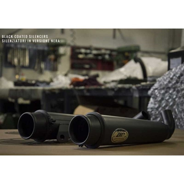 Pô Zard T120 Full System 2>2 Black Coating