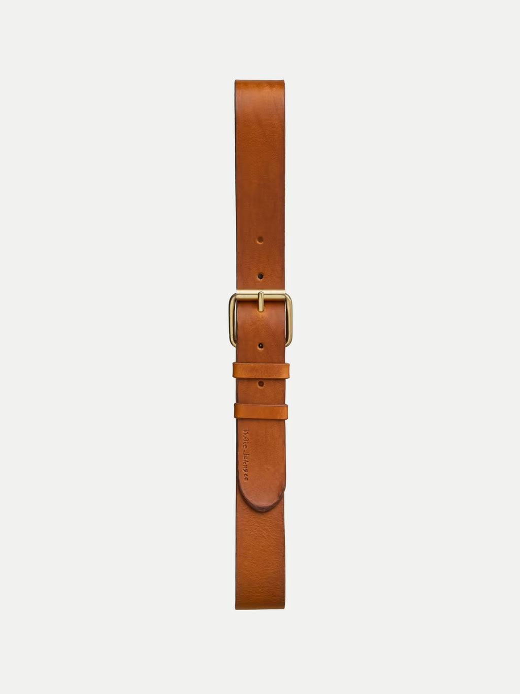 Nudie Jeans Pedersson Leather Belt - Black/Brown