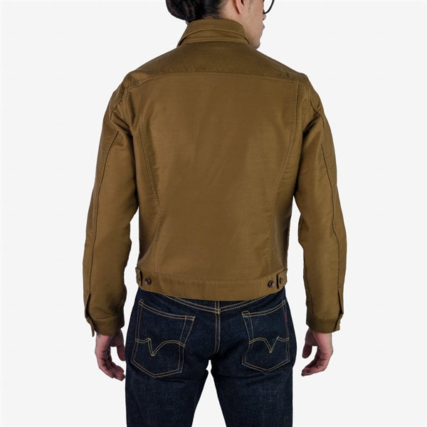 Iron Heart IHJ-126-KHA (FW23) 12oz Whipcord Modified Type III Jacket - Khaki