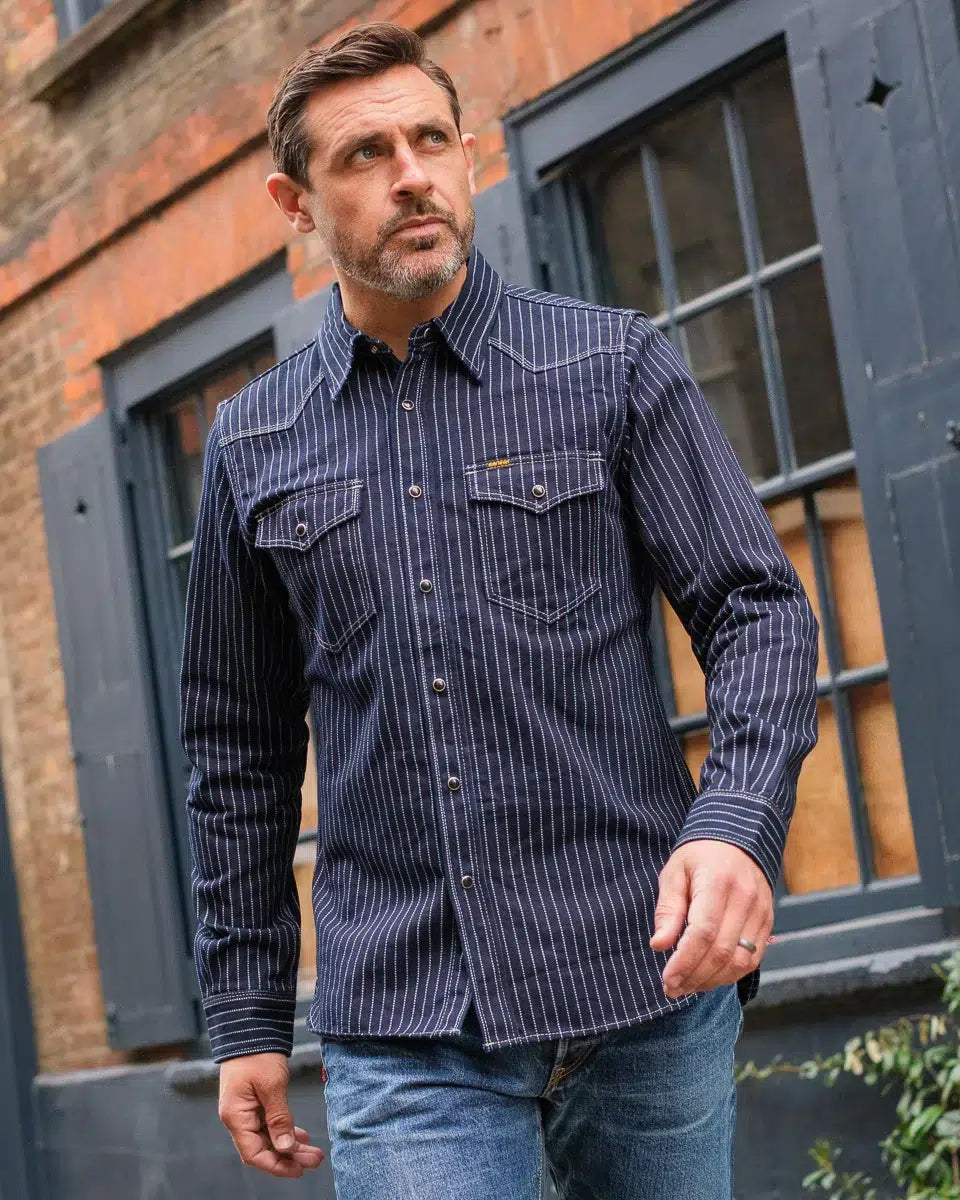 Iron Heart IHSH-62 12oz Wabash Western Shirt