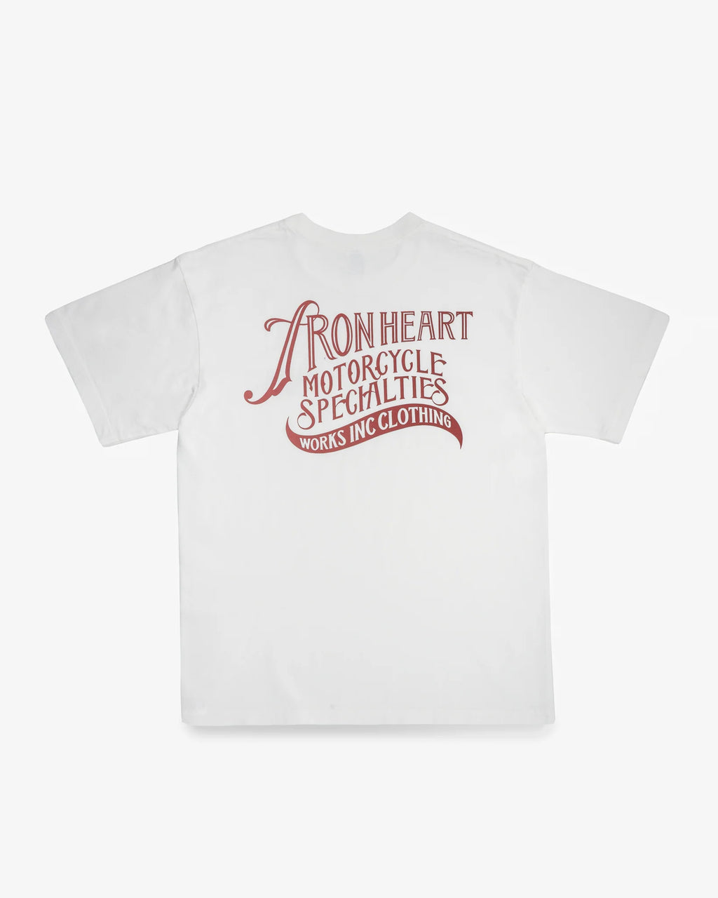Iron Heart IHT-2501 7.5oz Printed Loopwheel Crew Neck T-Shirt