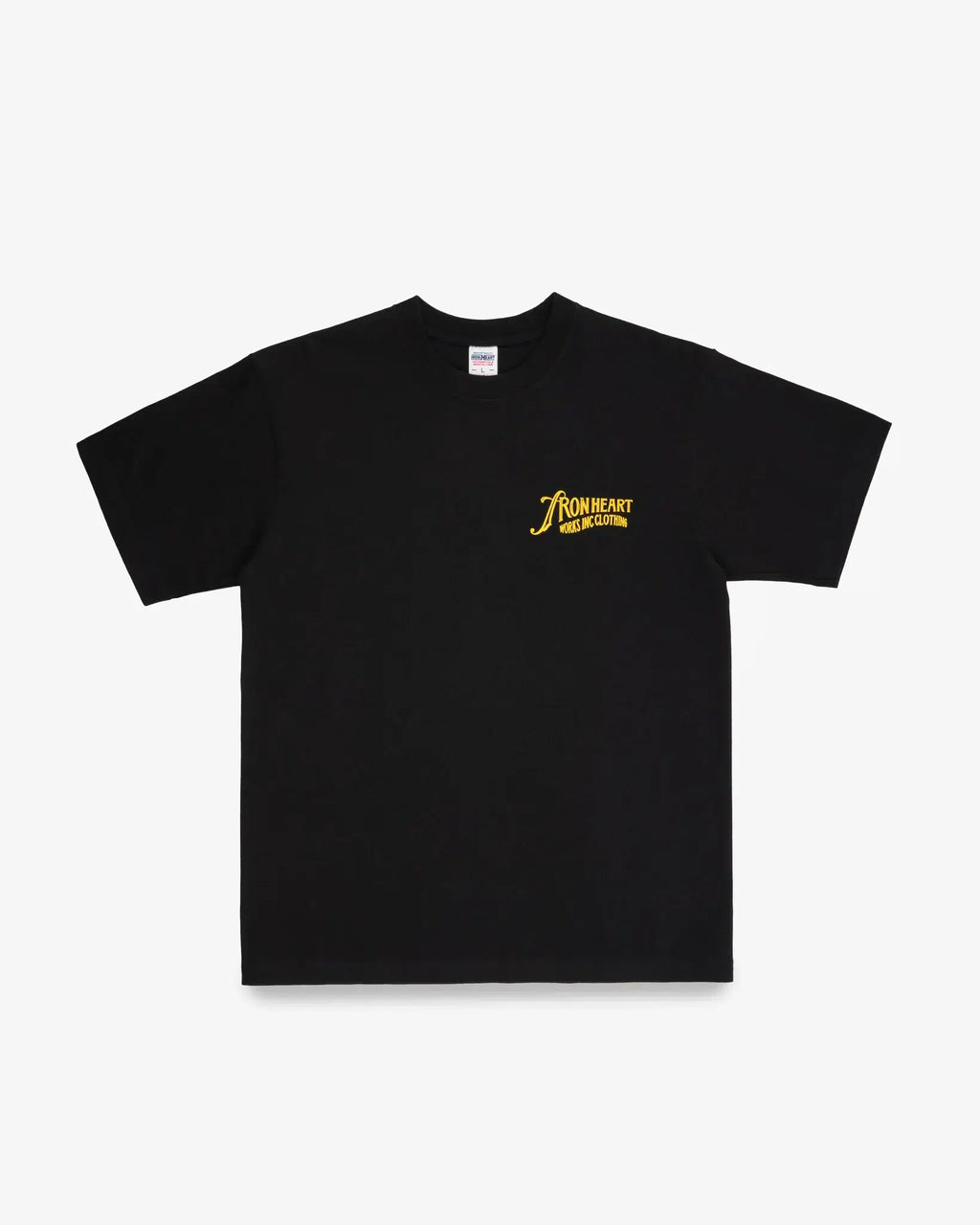 Iron Heart IHT-2501 7.5oz Printed Loopwheel Crew Neck T-Shirt