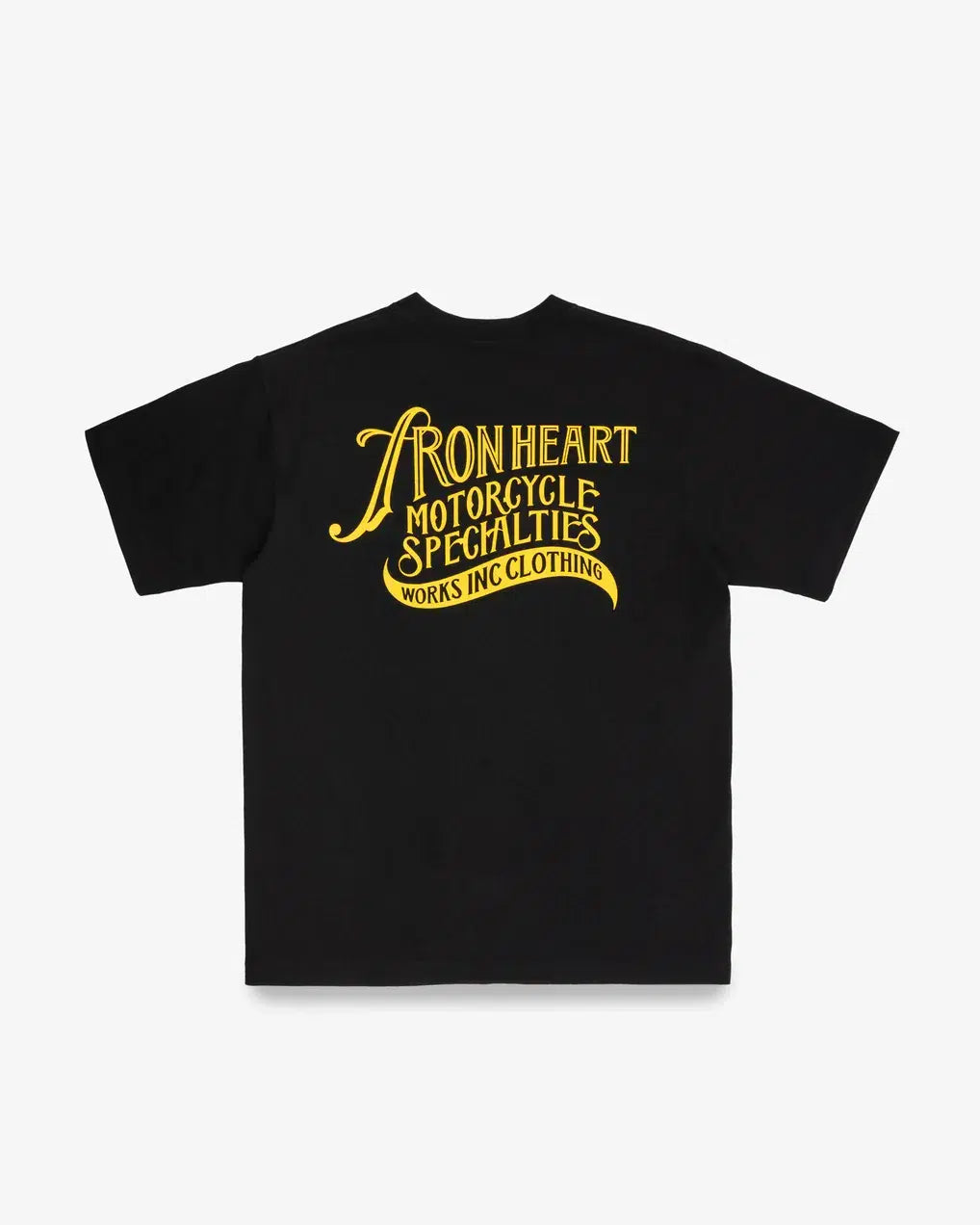 Iron Heart IHT-2501 7.5oz Printed Loopwheel Crew Neck T-Shirt