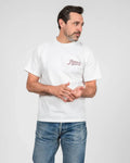 Iron Heart IHT-2501 7.5oz Printed Loopwheel Crew Neck T-Shirt
