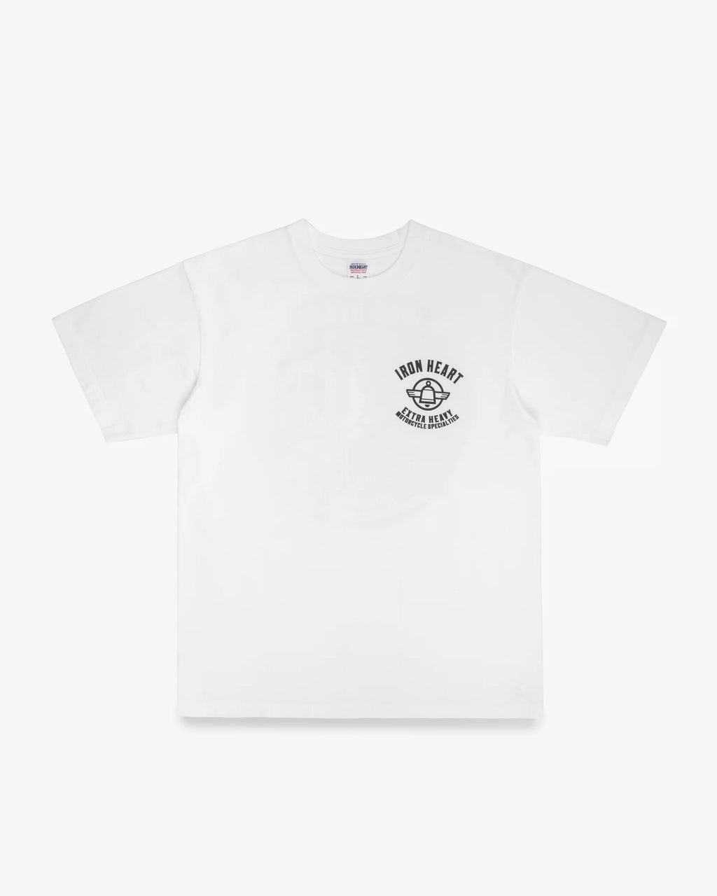 Iron Heart IHT-2503 7.5oz Printed Loopwheel Crew Neck T-Shirt