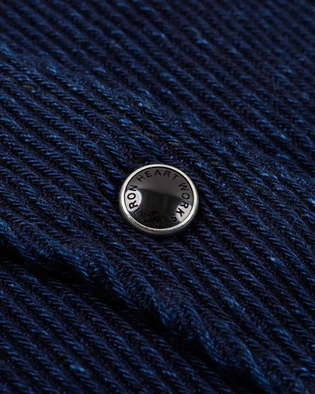 Iron Heart IHSH-208-IND Kersey Western Shirt - Indigo