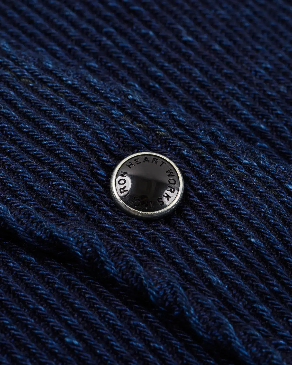Iron Heart IHSH-208-IND Kersey Western Shirt - Indigo