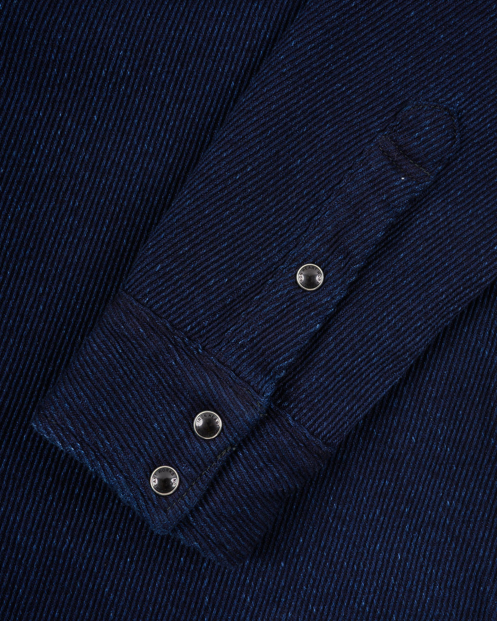 Iron Heart IHSH-208-IND Kersey Western Shirt - Indigo