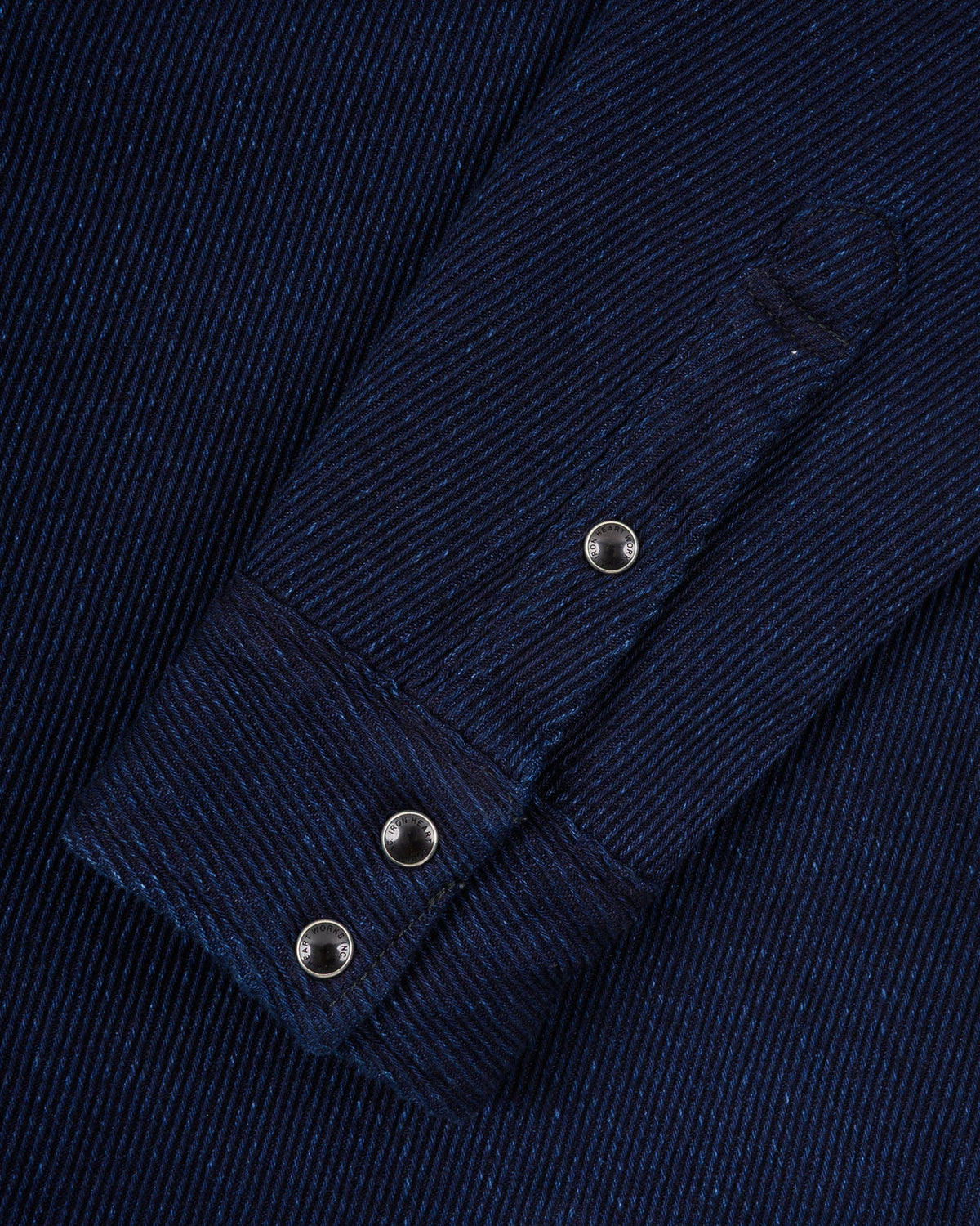 Iron Heart IHSH-208-IND Kersey Western Shirt - Indigo