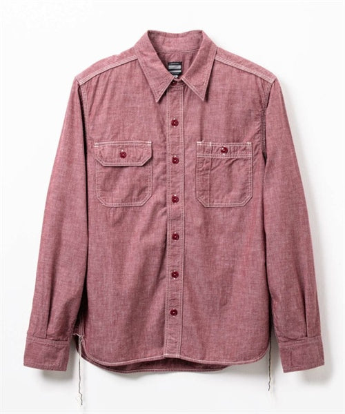 Momotaro MS044 5oz selvedge chambray shirts