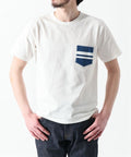 Momotaro MT003 GTB denim pocket T-shirt