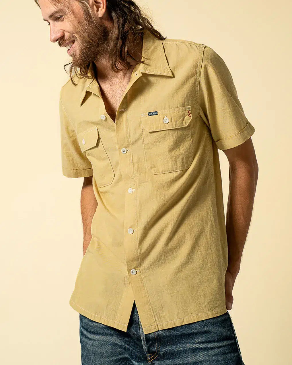 Iron Heart IHSH-388 (SS24) 4oz Selvedge Short Sleeved Summer