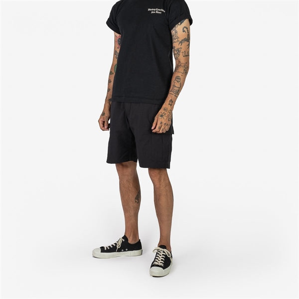 Iron Heart IH-736-BLK (SS24) Ripstop Cargo Shorts