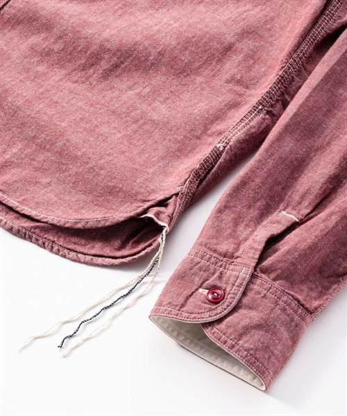 Momotaro MS044 5oz selvedge chambray shirts