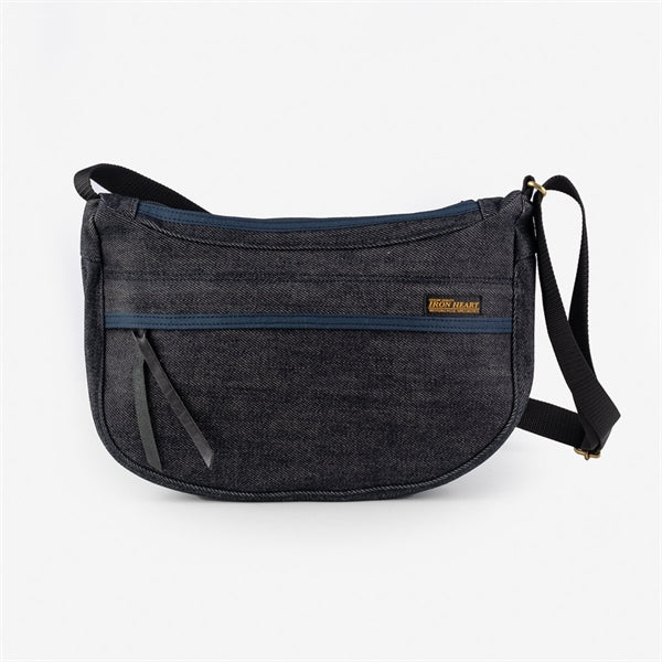Iron Heart IHE-19-IND 21oz Selvedge Denim Small Shoulder Bag - Indigo