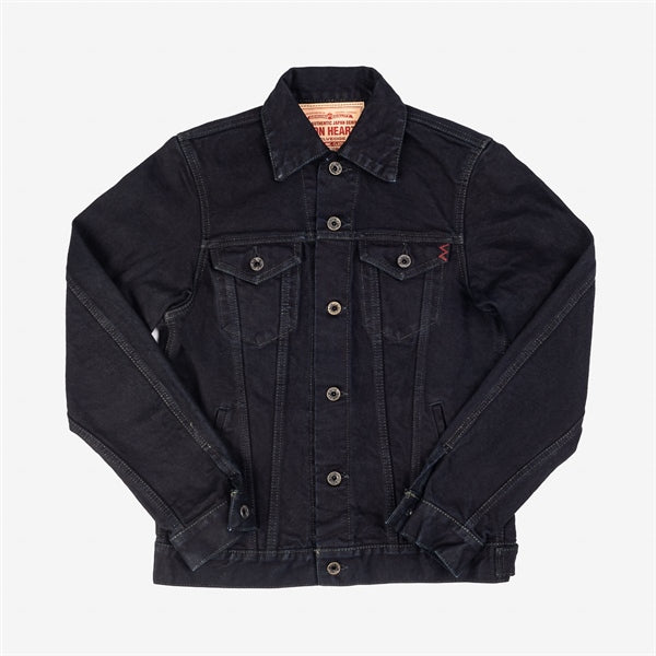 Iron Heart IH-526J-142OD 14oz Selvedge Denim Modified Type III Jacket - Indigo Overdyed