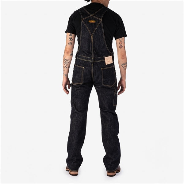 Iron Heart IH-805 21oz Selvedge Denim Double Knee Overalls - Indigo