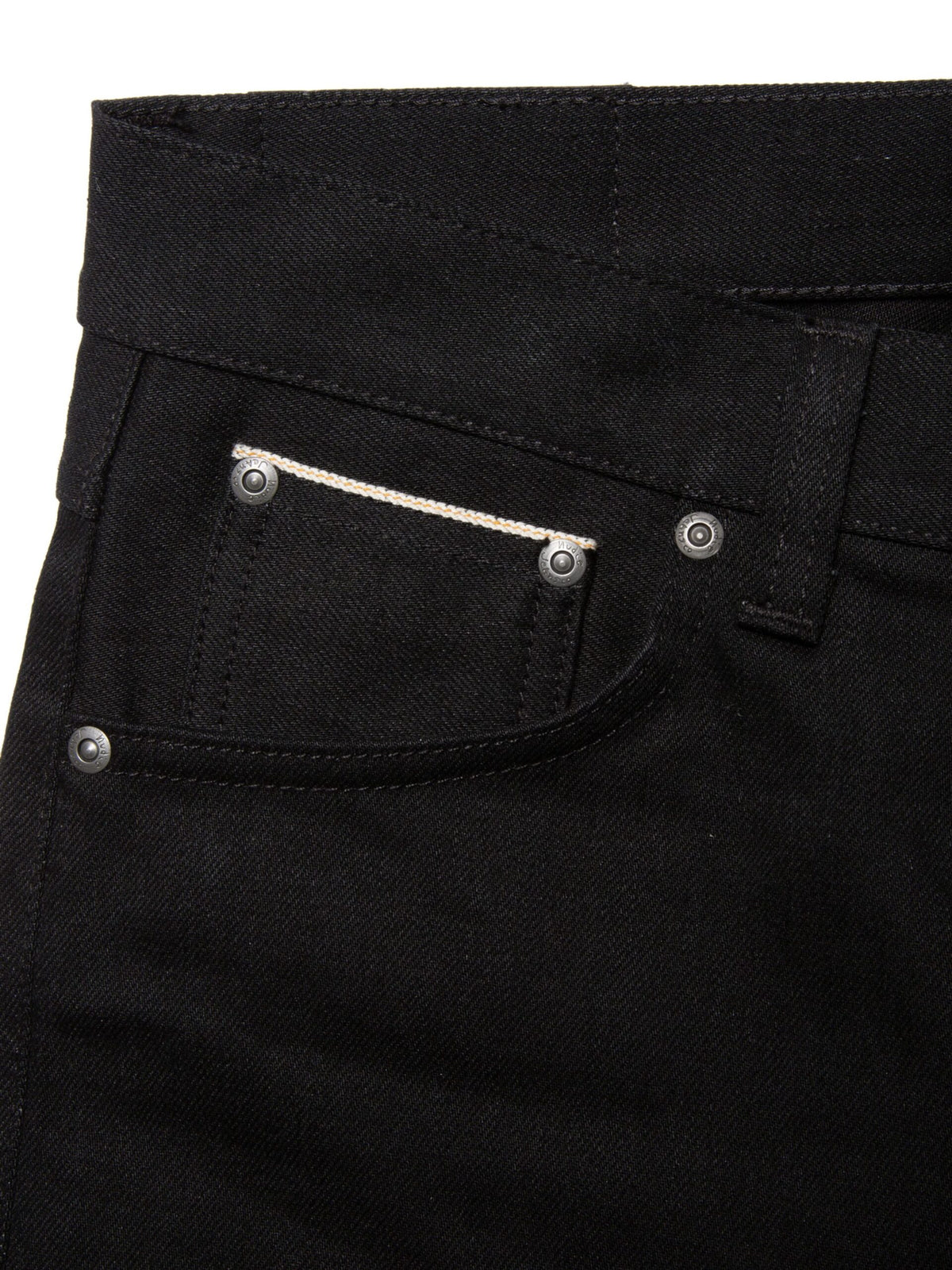Nudie Jeans Lean Dean Dry Black Selvage
