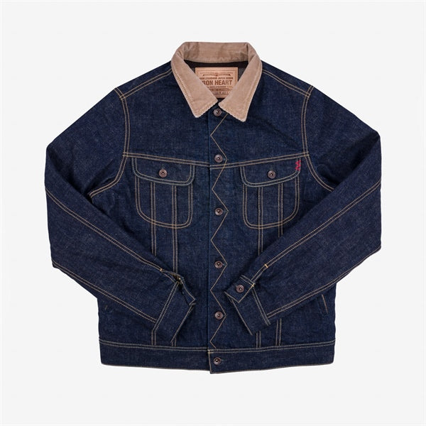 Iron Heart IH-101J-SR 18oz Selvedge Denim Storm Rider Jacket
