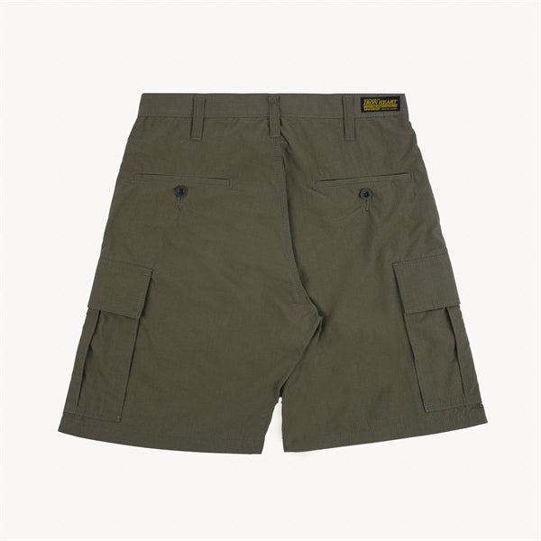 Iron Heart IH-736-BLK (SS24) Ripstop Cargo Shorts