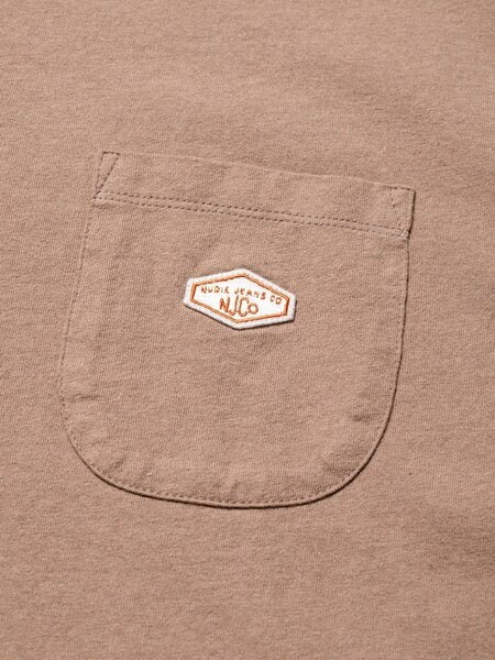 Nudie Jeans Leffe Pocket Tee Melange