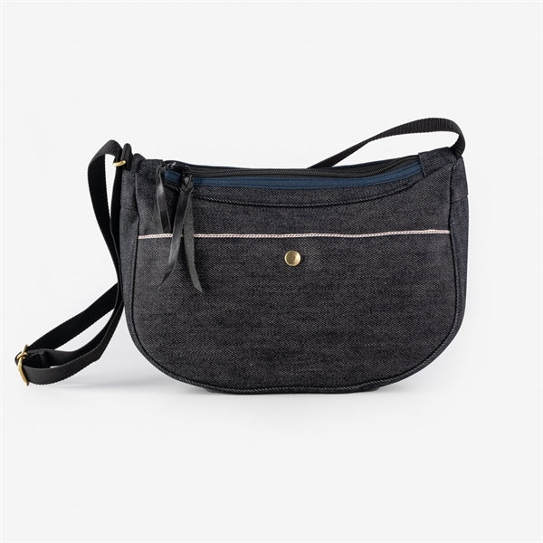 Iron Heart IHE-19-IND 21oz Selvedge Denim Small Shoulder Bag - Indigo