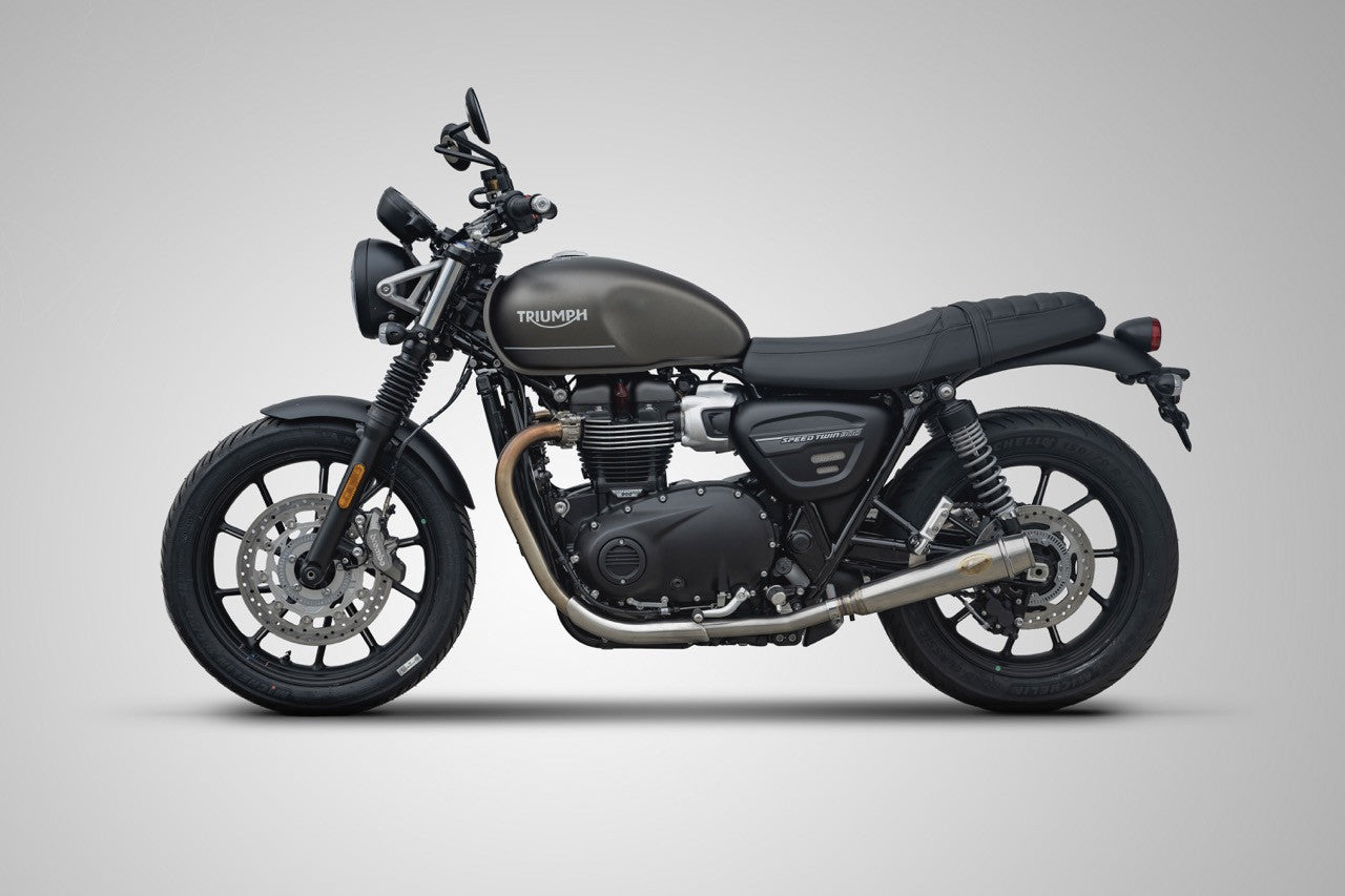 Zard SPEED TWIN 900 EXHAUST - HOMOLOGATED SLIP-ONS (21-23)