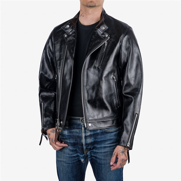 Iron Heart IHJ-128 Japanese Horsehide Double Motorcycle Jacket