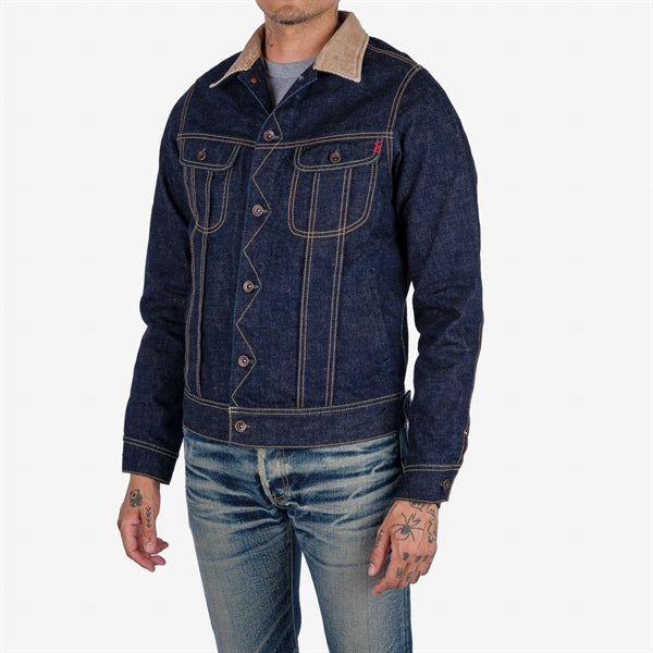 Iron Heart IH-101J-SR 18oz Selvedge Denim Storm Rider Jacket
