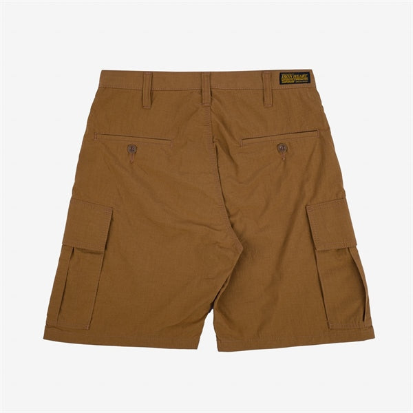 Iron Heart IH-736-BLK (SS24) Ripstop Cargo Shorts