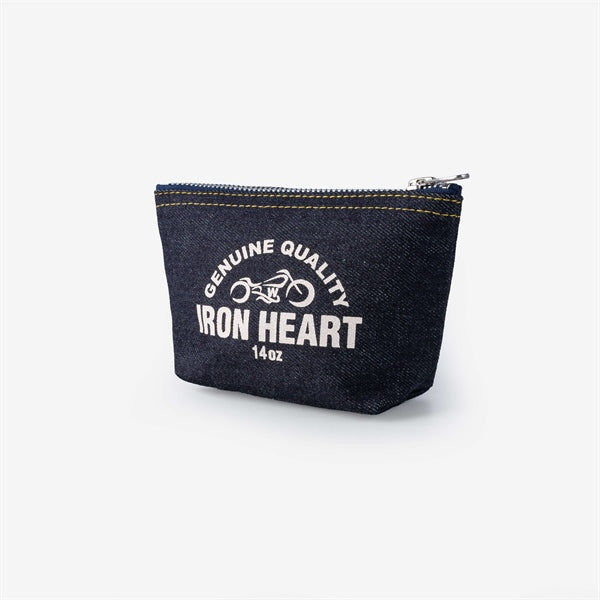 Iron Heart IHG-108 14oz Selvedge Denim Zip-Up Pouch