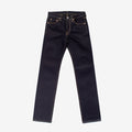 Iron Heart IH-666-XHSib 25oz Selvedge Denim Slim Straight Cut Jeans - Indigo/Black