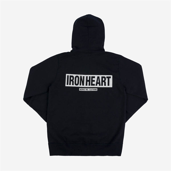 Iron Heart IHSW-65  (SS23) Printed 14oz Ultra Heavyweight Loopwheel Cotton Zippered Hoodie