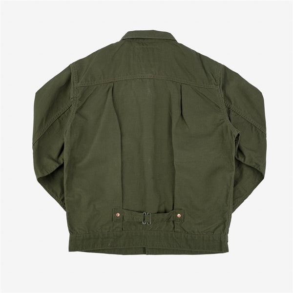 Iron Heart IHJ-134-ODG (SS24) 9oz Paraffin Coated OX Type II Jacket