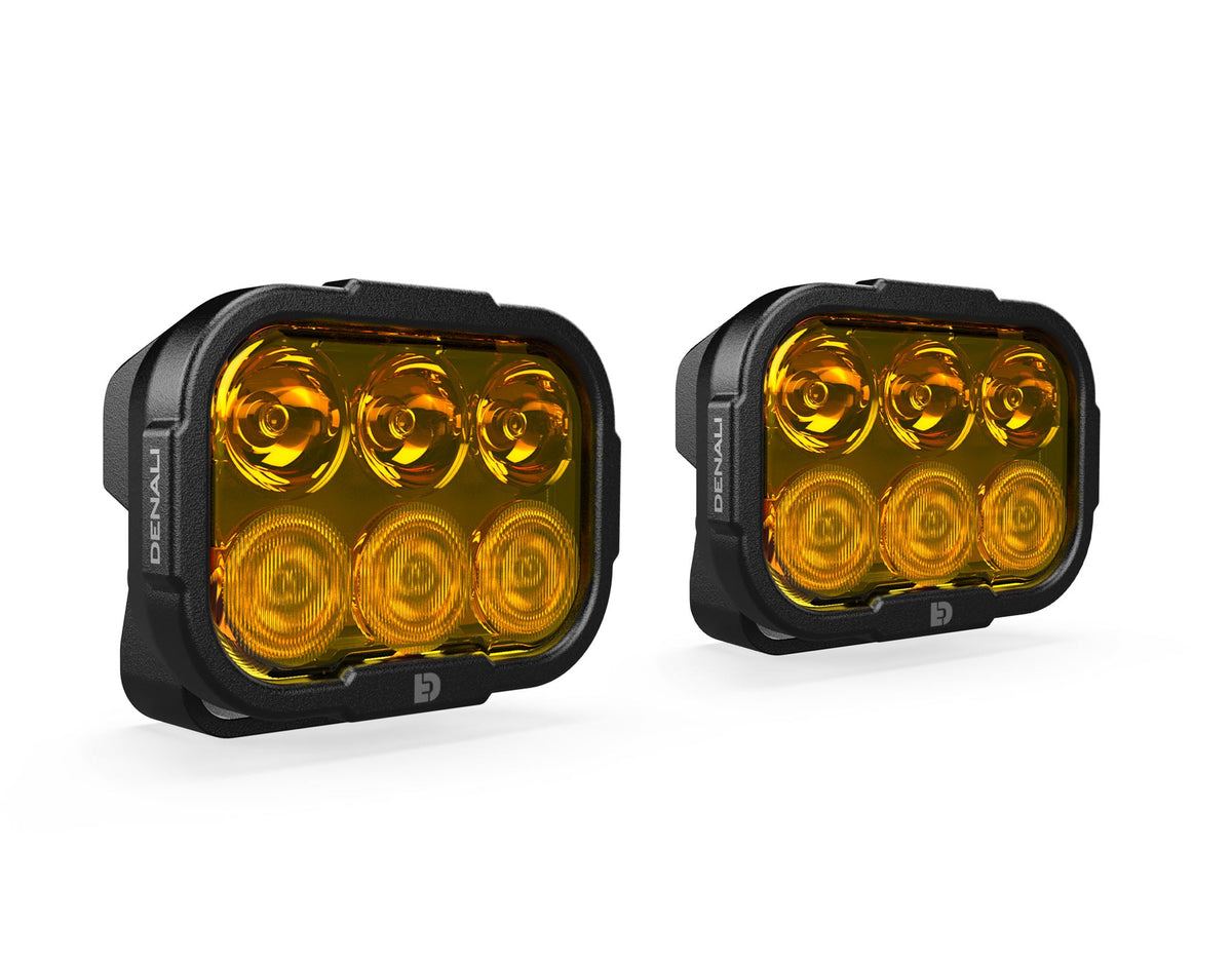 Denali DL6 Driving Light Pods with DataDim™ Technology
