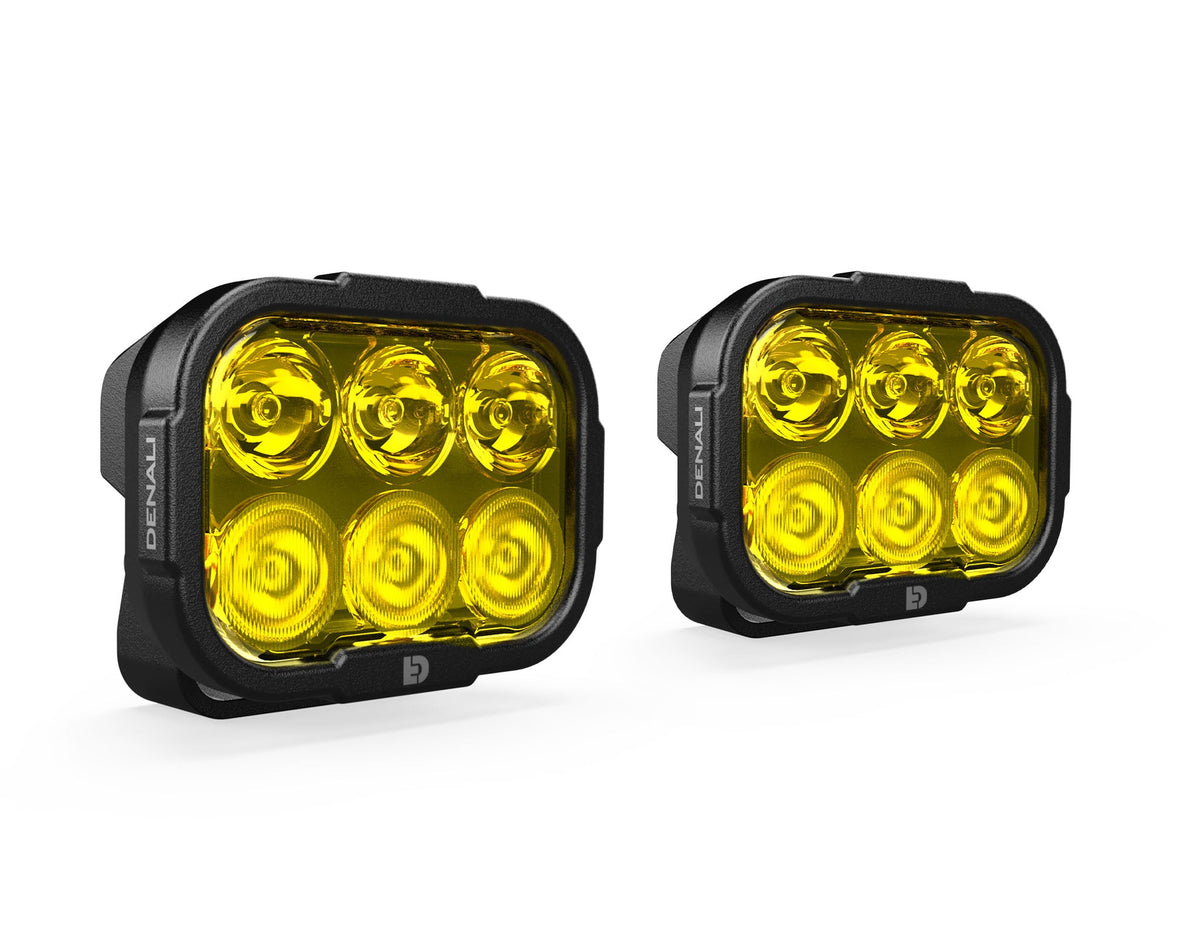 Denali DL6 Driving Light Pods with DataDim™ Technology