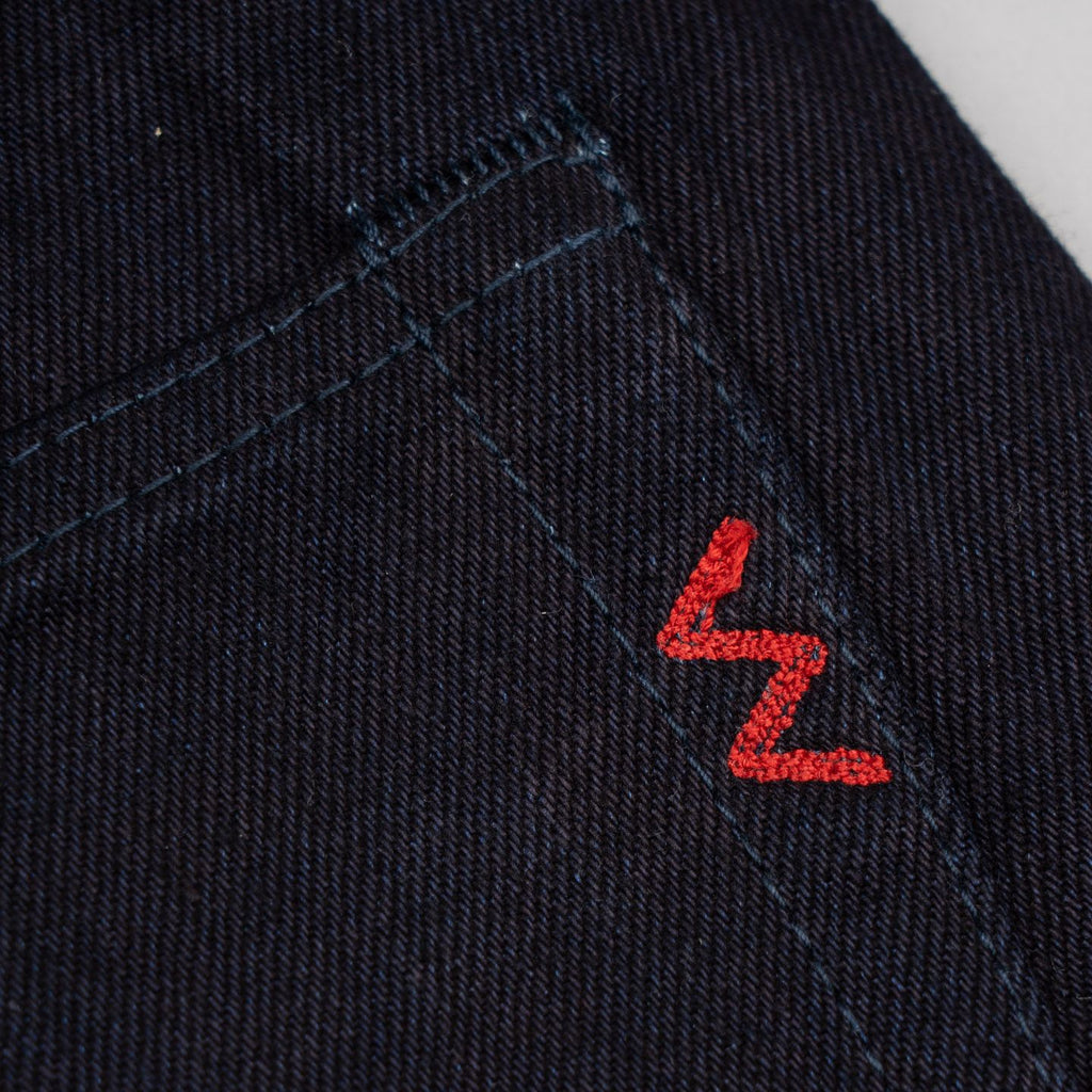 Iron Heart IH-555S-142ii 14oz Selvedge Denim Super Slim Cut Jeans - Indigo/Indigo