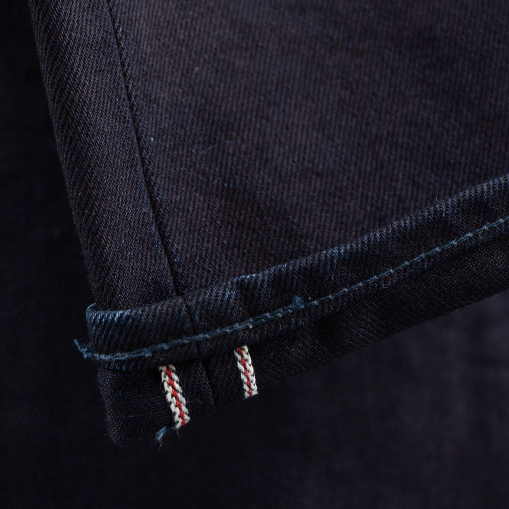 Iron Heart IH-555S-142ii 14oz Selvedge Denim Super Slim Cut Jeans - Indigo/Indigo