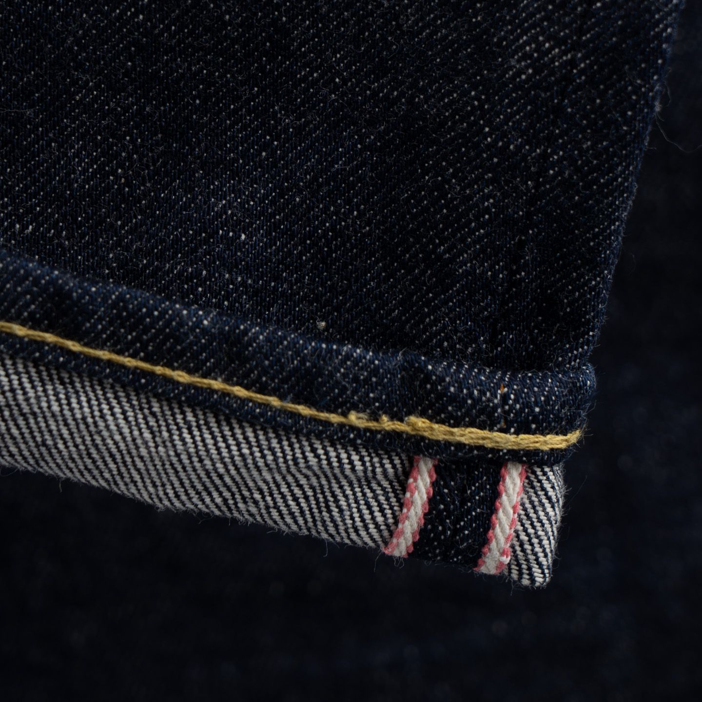 Momotaro 0306-40 14.7oz Zimbabwe Cotton Legacy Blue Denim Tight Tapered