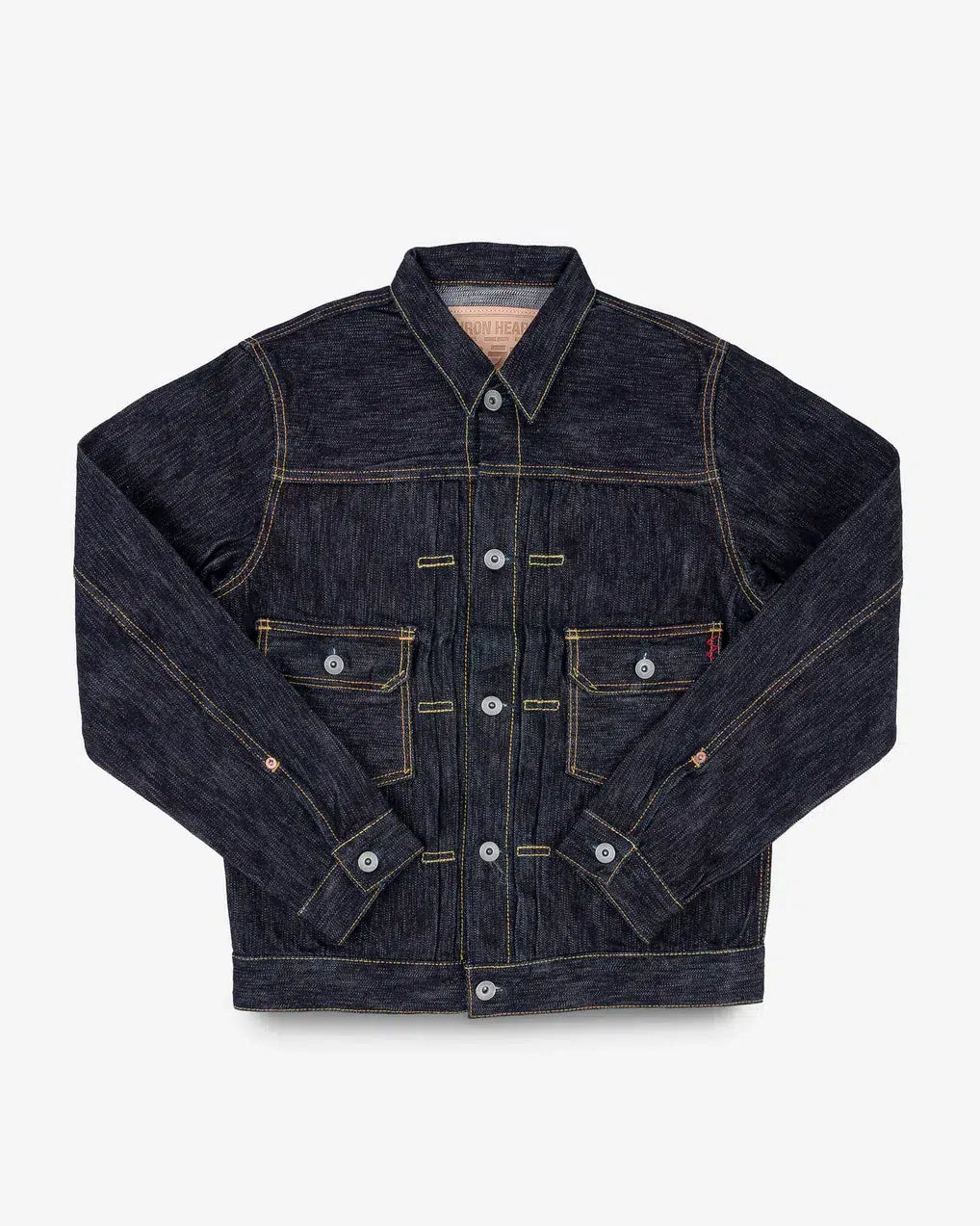 Iron Heart IHJ-507-SLB 16oz Slubby Selvedge Denim Type II Jacket - Indigo