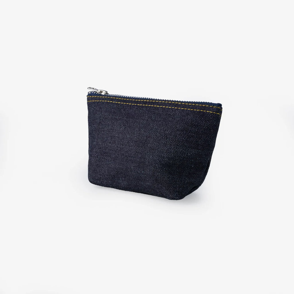 Iron Heart IHG-108 14oz Selvedge Denim Zip-Up Pouch