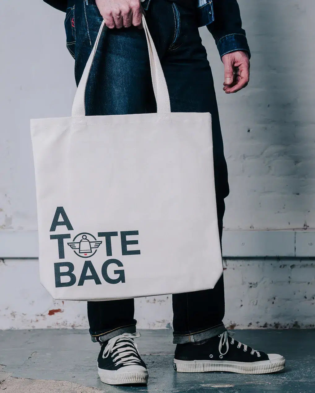 Iron Heart IH-TOTE Printed Canvas Tote Bag