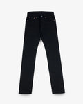Iron Heart IH-666S-142BB 14oz Selvedge Denim Slim Straight Cut - Black/Black