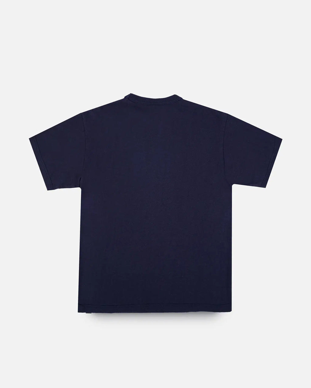 Iron Heart IHT-1610-NAV 6.5oz Loopwheel Crew Neck T-Shirt With Longer Body