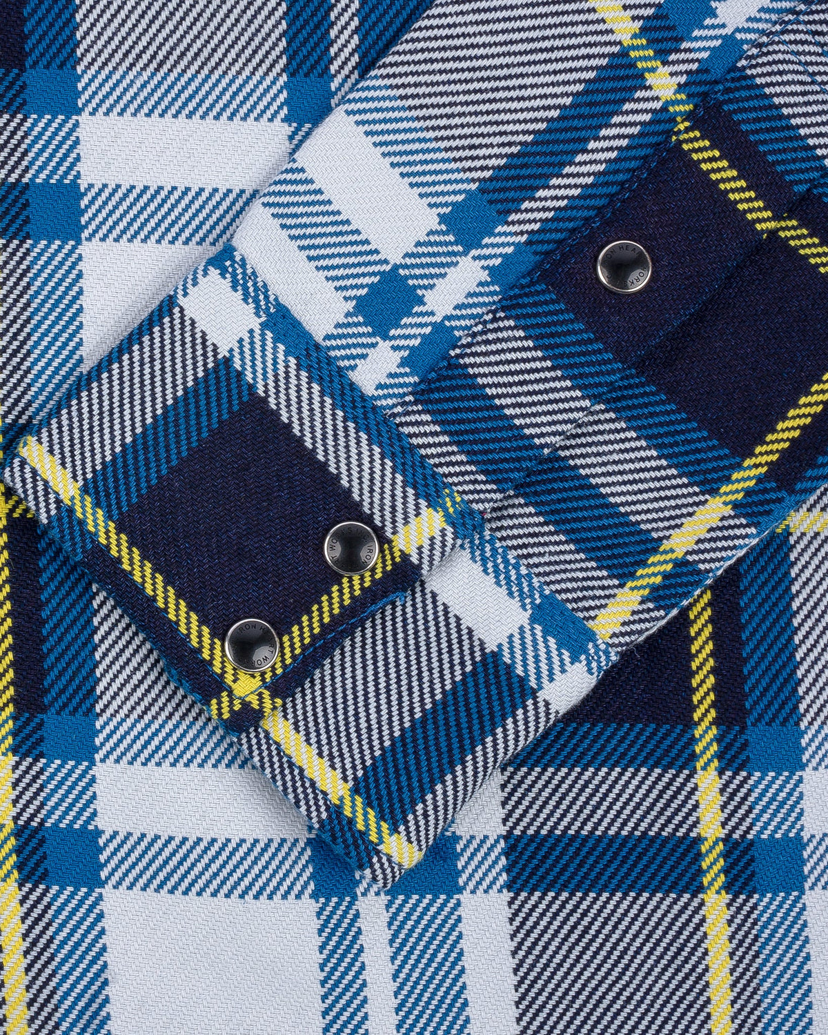 Iron Heart IHSH-390 9oz Selvedge American Check Western Shirt
