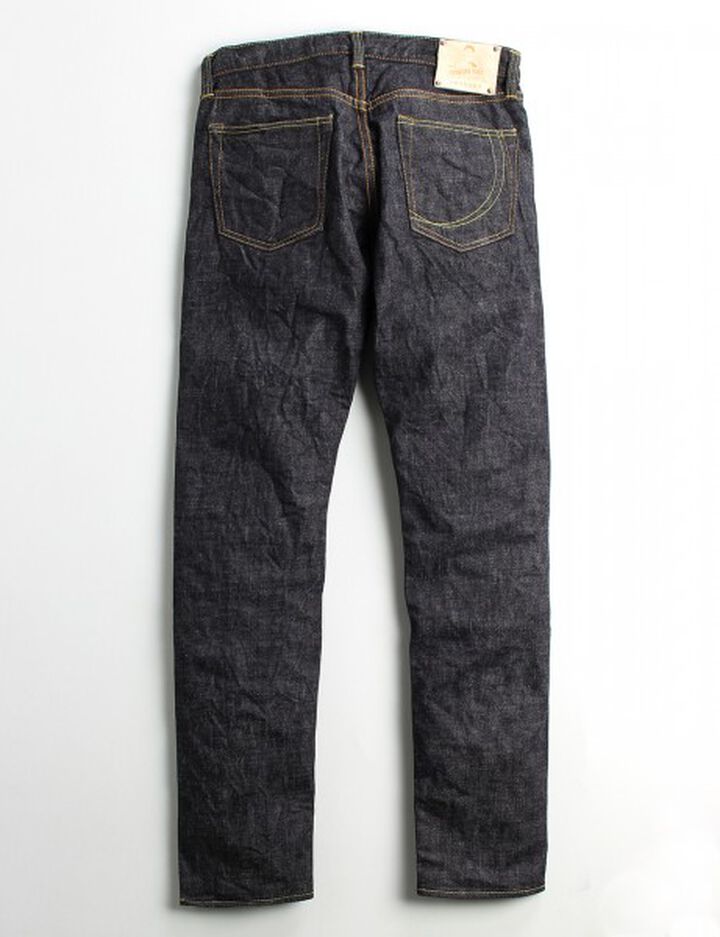 Momotaro G015-MZ 14.7oz Zimbabwe Cotton Deep Blue Narrow Tapered